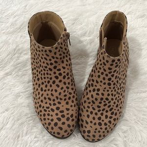 Cheetah Booties